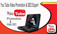 do your youtube channel SEO and video promotion
