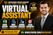 be your VA for data entry and web research