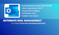 create custom outlook vba automation for email and attachment management