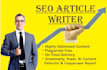 do seo article writing and blogs