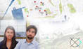 draw flat or 3d isometric illustration map