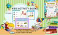 design custom  flashcards, and activity books for  school kids