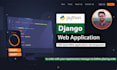 develop full stack web application with django python or django rest framework