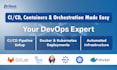 be your devops ci cd pipelines, container, kubernetes and docker expert