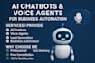 create an autonomous chatbot and voice agent for you