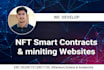 write nft smart contracts on ethereum, blockchain