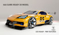 model and texture game ready 3d assets in blender and substance painter