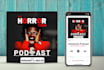 design podcast cover art or apple podcast