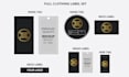 hangtags, clothing, price tags, packaging and label design