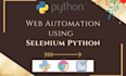 automate your web tasks with the help of python selenium