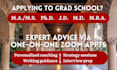 help you strategize your grad school statements via zoom consultation
