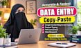 do accurate data entry, handwriting to text typing, copy paste in low price