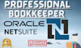 do bookkeeping and cleanup accounts in netsuite