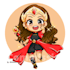 draw cute chibi icon, avatar, and profile pic