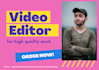 do smooth cinematic editing