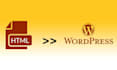 convert your html site to wordpress