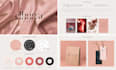 design a refined logo and brand identity style guide