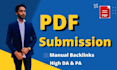 upload a PDF submission to 60 document sharing websites