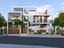 do exterior design with realistic 3d rendering