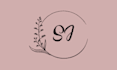 design elegent feminine botanical boho hand drawn logo