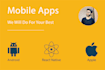 build mobile apps using react native for ios and android