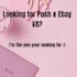 be you poshmark and ebay VA