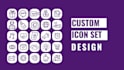 create a custom unique icon set, flaticon, signs, and, symbols