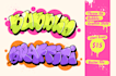 top quality bubble and throw up style graffiti design