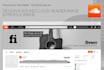 design a beautiful soundcloud header image and profile image