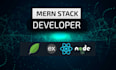 develop mern stack web application using reactjs and nodejs