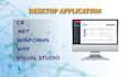 develop csharp wpf and winforms desktop application