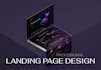design a creative and high converting landing page