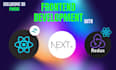 be your front end react js developer with react js