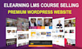 build digital course selling website with fully automated course funnels