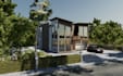 design architectural 3d rendering in blender