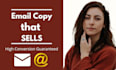 do email copywriting for sales email copy and email sequences