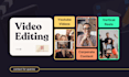 do professional video editing and post production