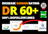 increase ahref domain rating, DR upto 60 plus guaranteed