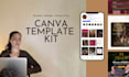 create a branded social media template kit in canva