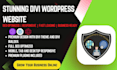 design a high converting wordpress website with divi builder and divi theme