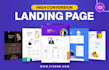 design a beautiful landing page for wordpress and shopify
