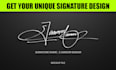 create handwritten signature design with practice video