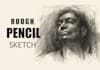 draw a rough charcoal sketch