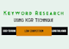 do best kgr keyword research that guaranteed rank