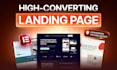 build wordpress landing page design elementor landing page