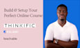 be your online course website expert with kajabi online course,thinkific,podia