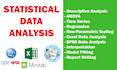 do statistical data analysis with excel, spss and minitab