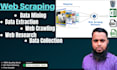 do data extraction, web scraping and data mining