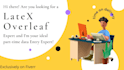 convert your pdf file or report into latex overleaf