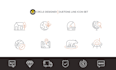 design a unique custom vector icon set